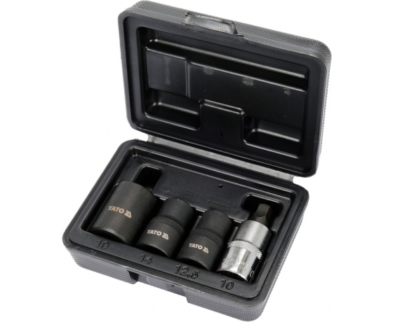 Фото 3 - Головки 5-гранні для гальмівних супортів авто YATO: квадр-1/2