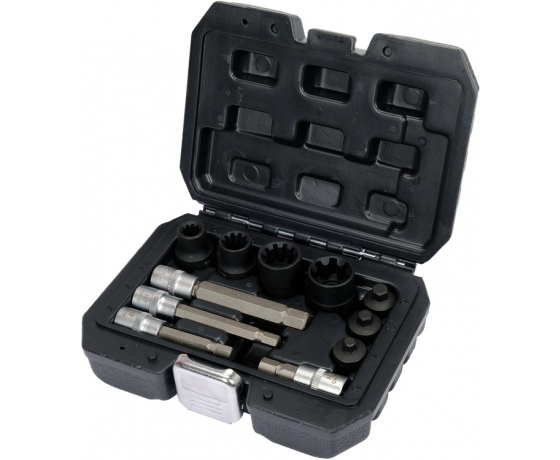 Фото 3 - Насадки 6-гранні для гальмівних супортів авто YATO: квадр- 3/8