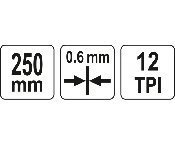 Фото 6 - Ножівка з переставним руків'ям YATO : L= 410/250х 60 мм, 12 зубів/1