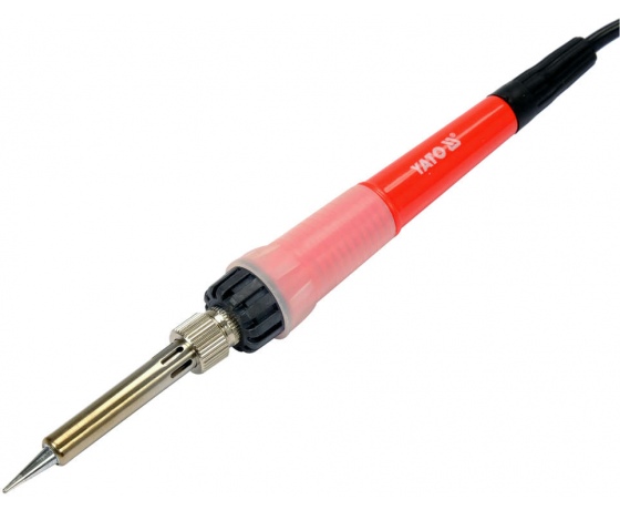 Фото 4 - Паяльник мережевий 230 V YATO, P= 50 Вт, регульований температ. режим t= 200- 450°С