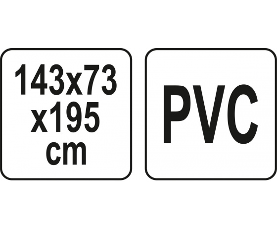 Фото 2 - Теплиця-міні присадибна складана FLO, 143х 73х 195 см з плівкою ПВХ