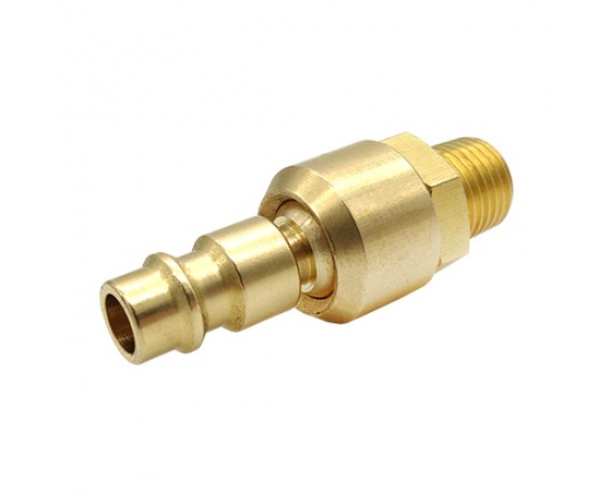 Фото 2 - Переходник шарнирный 360 градусов папа 1/4 внешняя резьба AIRKRAFT W2-1-4