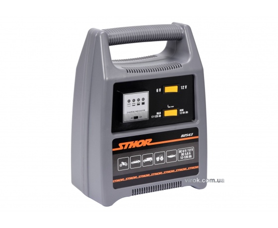 Фото 2 - Зарядний пристрій для акумуляторів 6-12 В STHOR