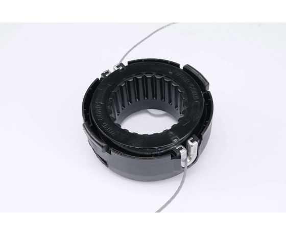 Фото 10 - Головка для кріплення жилки до газонокосарок FLO: Ø=2,4- 2,7 мм, 5 адаптерів, Ø= 123 мм, h= 70 мм