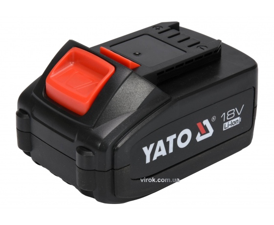 Фото 2 - Акумулятор YATO Li-Ion 18 В 3 Агод