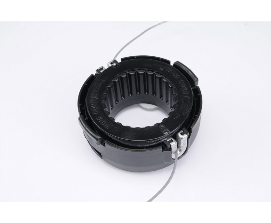 Фото 12 - Головка для кріплення жилки до газонокосарок FLO: Ø=2- 2,4 мм, 5 адаптерів, Ø= 108 мм, h= 58 мм