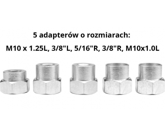 Фото 4 - Головка для кріплення жилки до газонокосарок FLO: Ø=2- 2,4 мм, 5 адаптерів, Ø= 108 мм, h= 58 мм