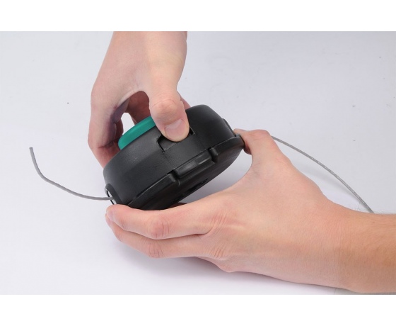 Фото 6 - Головка для кріплення жилки до газонокосарок FLO: Ø=2- 2,4 мм, 5 адаптерів, Ø= 108 мм, h= 58 мм