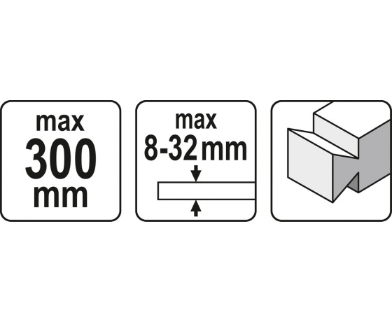 Фото 4 - Шаблон фрезерний YATO для сполучень на 