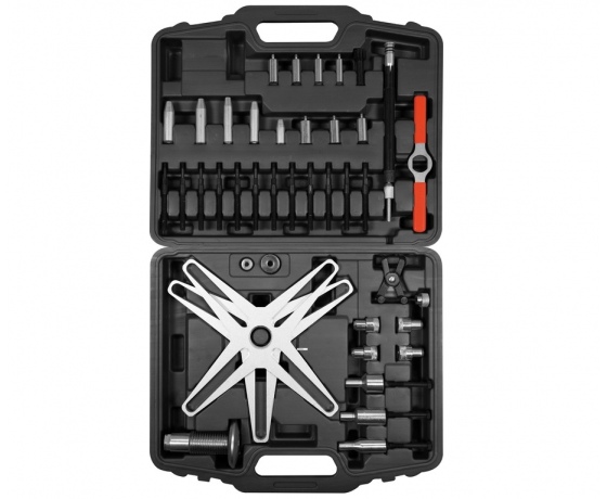 Фото 2 - Інструменти для обслуговування муфт зчеплення YATO ряду SAC, компл. 43 елем.