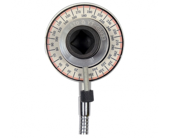 Фото 3 - Кутомір для докручування болтів YATO, до динамометр ключа з квадр 1/2