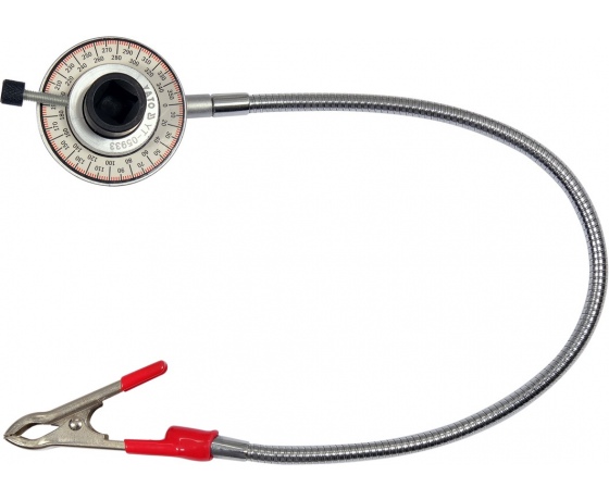 Фото 2 - Кутомір для докручування болтів YATO, до динамометр ключа з квадр 1/2