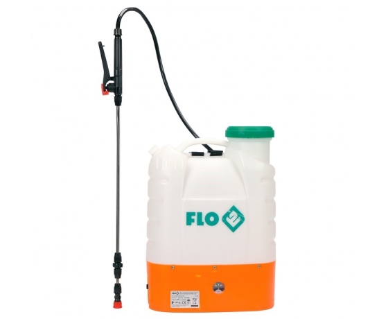 Фото 2 - Оприскувач ранцевий акумуляторний- 12В, 8 АГод FLO, бак- 16 л, продукт.- 3 л/хв