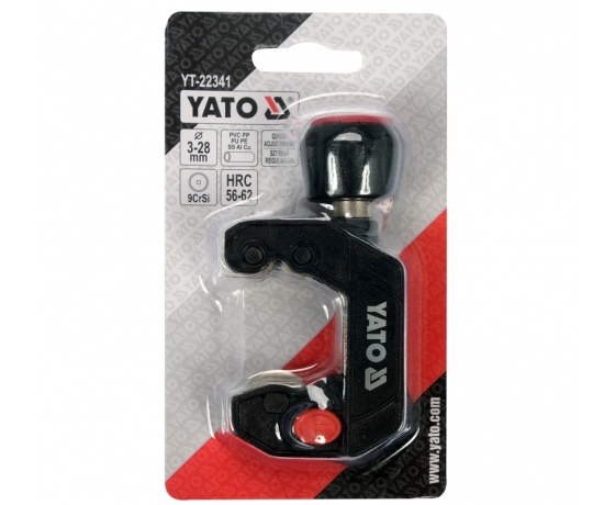 Фото 4 - Труборіз швидкоустановний YATO: для труб Ø= 3- 28 мм