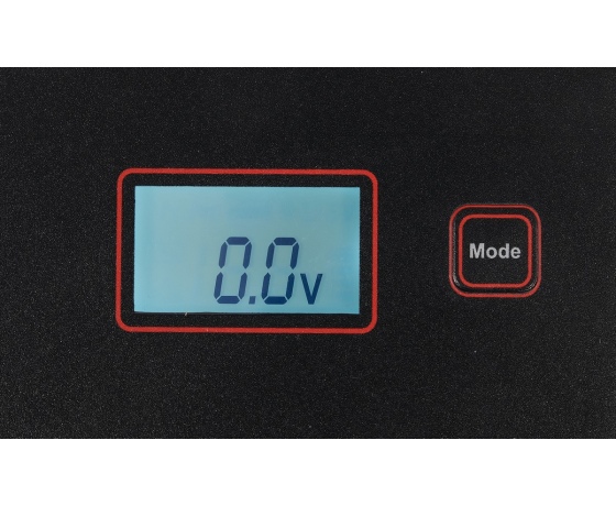 Фото 5 - Зарядний прилад мережевий з LCD дисплеєм 230В YATO до акумуляторів 6V-2А 12V-10А, макс. 240AГод