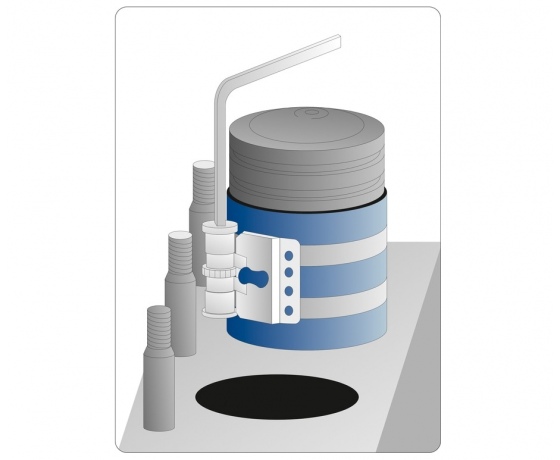 Фото 6 - Засоби для встановлення поршневих кілець YATO Ø=50-100 мм, 10 елем.