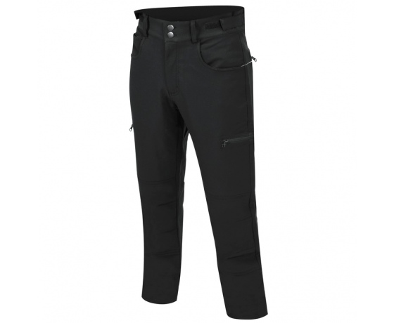 Фото 2 - Штани робочі для літнього сезону, чорні YATO, розмір L; 7 кишень, 94%- поліестер, 6%-еластан