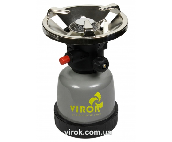 Фото 2 - Примус газовий з п`єзозапалом TM VIROK під балон 190 г