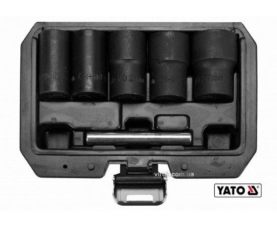 Фото 2 - Набір екстракторів для видалення зломаних гвинтів і гайок YATO 1/2