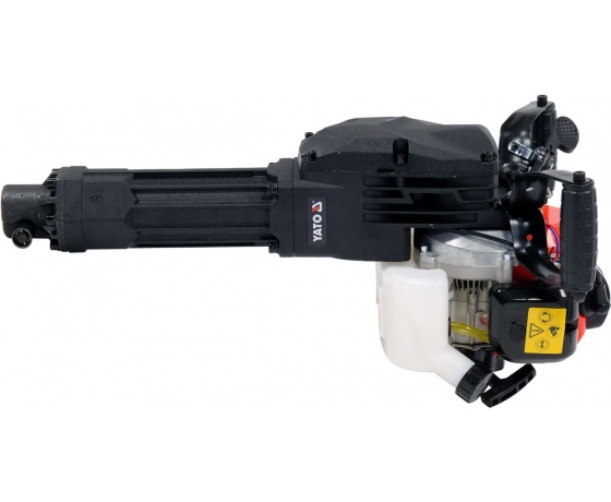 Фото 3 - Бензомолот відбійний YATO, з 6-гран. захопом М30 мм, P= 1.3 кВт, J= 20-55 Дж, 1500 уд/хв, бак- 1,1 л