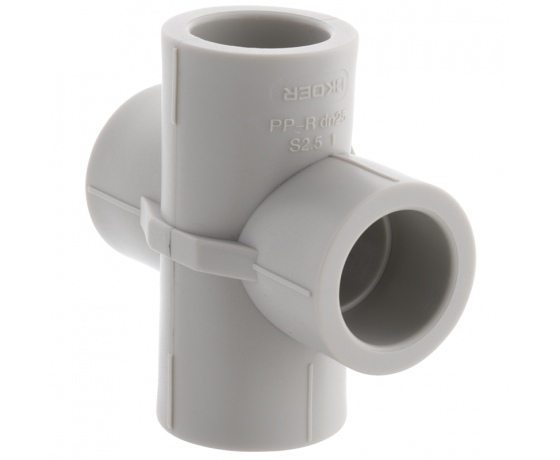 Фото 2 - Крестовина ПРОХОДНАЯ KOER K0262.PRO - 25 PPR (KP2615)
