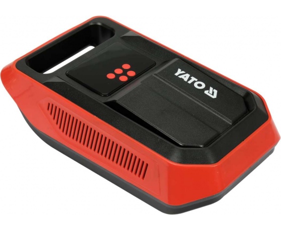 Фото 5 - Компресор автомобільний з електрон. дисплеєм YATO: 12 В, 120 Вт, тиск- 1 МПа, 25л/хв, кабель- 3 м