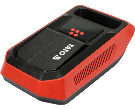 Фото 6 - Компресор автомобільний з електрон. дисплеєм YATO: 12 В, 120 Вт, тиск- 1 МПа, 25л/хв, кабель- 3 м