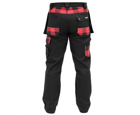 Фото 5 - Штани робочі YATO REBAR, розмір XL; 14 кишень, 97%- бавовна, 3%-еластан