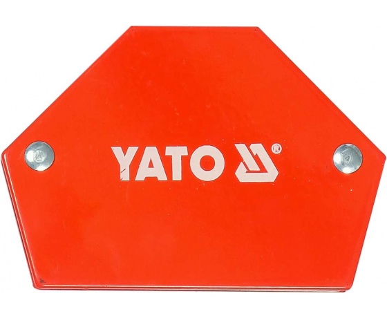 Фото 4 - Кутники магнітні для зварюв YATO: кут: 45°, 90°, 135°, 2- 4.5 кг, 43х72х12мм, 4- 11,5кг, 82х118х14мм