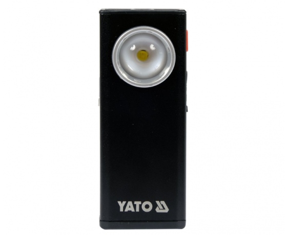 Фото 2 - Ліхтар світлодіодний акумул. YATO Li-Po 3.7 В, 500 Lm, функ. павербанк на 1500 mАГод