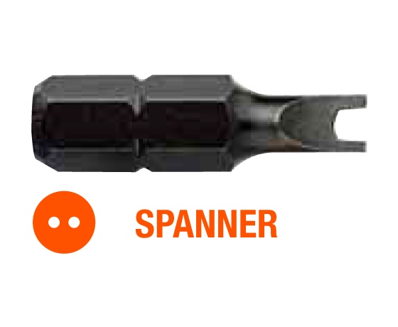 Фото 2 - Насадка викруткова INDUSTRY USH SPANNER SP6 x 25 мм 5 шт