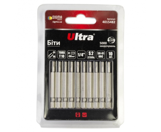 Фото 2 - Биты TORX 10×50мм ¼