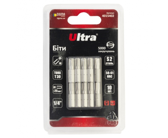 Фото 2 - Биты TORX 30×25мм ¼