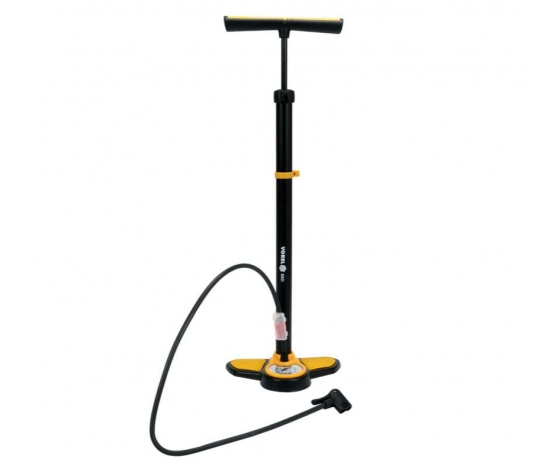 Фото 3 - Насос ручний VOREL з манометром P=11 Bar, висота- 690-1150 мм, вужик- 1 м