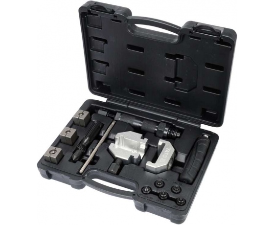 Фото 3 - Прес з обладнанням YATO для вальцювання гальмівних і кондиціонерних трубок, копл. 14 елем.