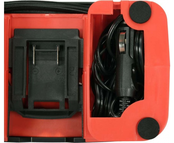 Фото 10 - Компресор акумуляторний YATO Li-Ion 18 В, 3.0 AxГ, 60 Вт,тиск ≤ 11 Bar, подача повітря- 21 л/хв