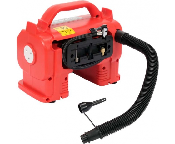 Фото 3 - Компресор акумуляторний,YATO Li-Ion 18В,3.0AxГ,60Вт,тиск ≤ 11Bar,под повітря-21л/хв(БЕЗ АКУМУЛЯТОРА)