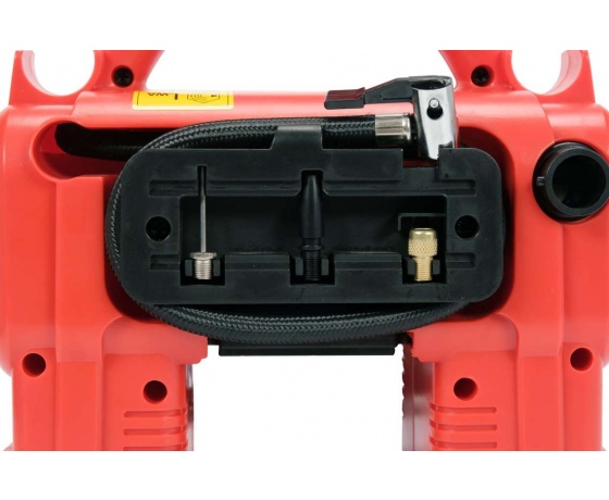 Фото 7 - Компресор акумуляторний,YATO Li-Ion 18В,3.0AxГ,60Вт,тиск ≤ 11Bar,под повітря-21л/хв(БЕЗ АКУМУЛЯТОРА)