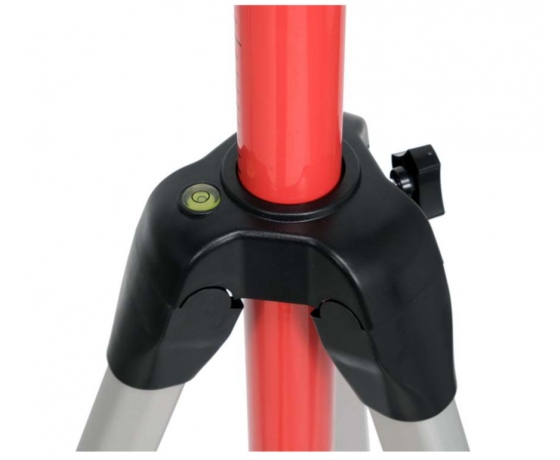 Фото 5 - Жердина з триногою для лазерних рівнів складана YATO кріплення 5/8