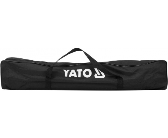 Фото 8 - Жердина з триногою для лазерних рівнів складана YATO кріплення 5/8