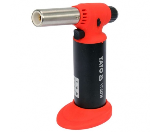 Фото 4 - Пальник газовий (бутан) YATO для нагрівання; t= 1350 °С