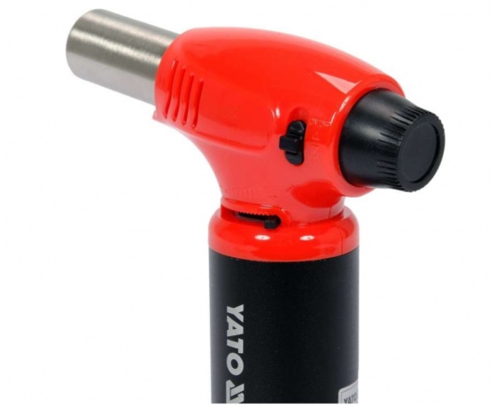 Фото 4 - Пальник газовий (бутан) YATO для нагрівання; t= 1350 °С