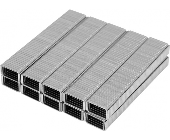 Фото 2 - Скоби до степлера YT-70020 i YT-70021, YATO : h= 6 мм, b= 11.3 мм, t= 1.2х 0,52 мм, уп. 1000 шт.