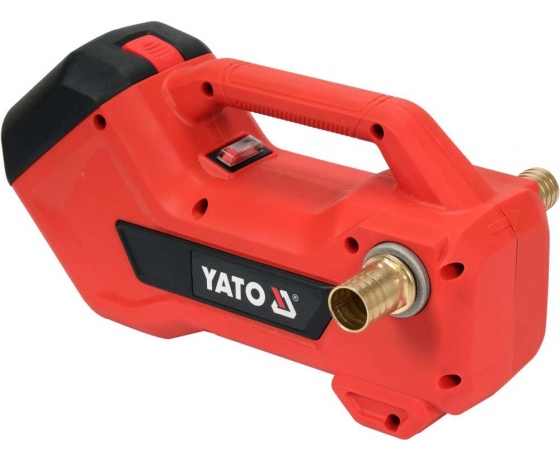 Фото 2 - Насос для води і оливи акуму.-18В YATO 380 Вт,1800 л/год,макс.вис-22м,макс.глиб-9м(БЕЗ АКУМУЛЯТОРА)