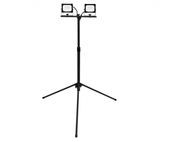 Фото 3 - Прожектори з SMD-діодним випромін. YATO: 2 x 20 Вт, 230 В, 2 x 1900 Lm, на штативі h= 0.6-1.22 м