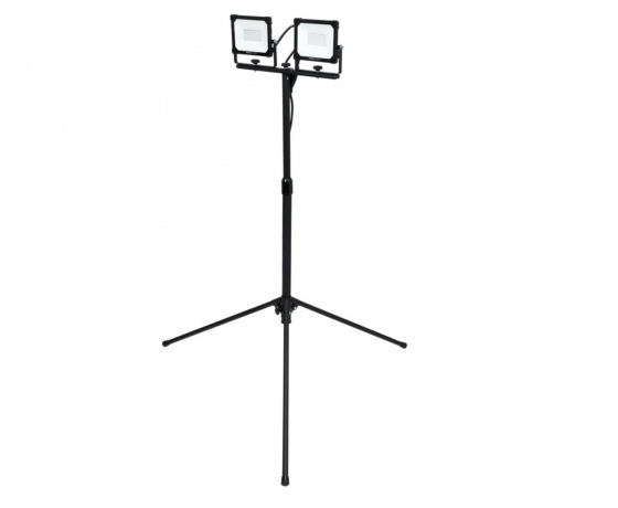 Фото 5 - Прожектори з SMD-діодним випромін. YATO: 2 x 30 Вт, 230 В, 2 x 2850 Lm, на штативі h= 0.6-1.22 м