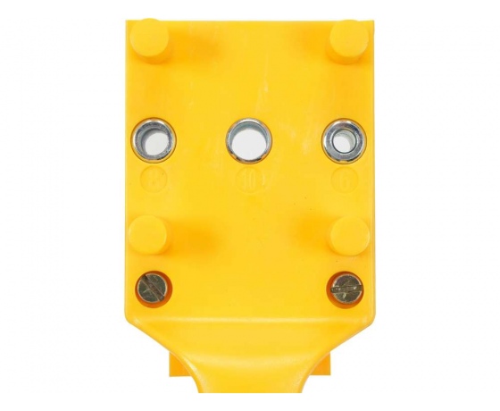 Фото 5 - Шаблон для кілкових сполучень YATO з отворами Ø= 6, 8, 10 мм, 195х 70х 115 мм