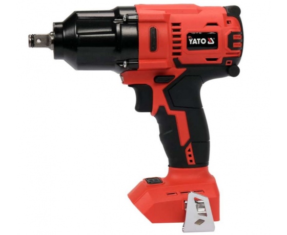 Фото 4 - Гайковерт ударний акумулят безщітковий YATO:квадрат-1/2