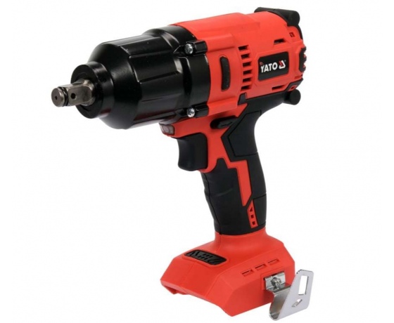 Фото 2 - Гайковерт ударний акумулят безщітковий YATO:квадрат-1/2