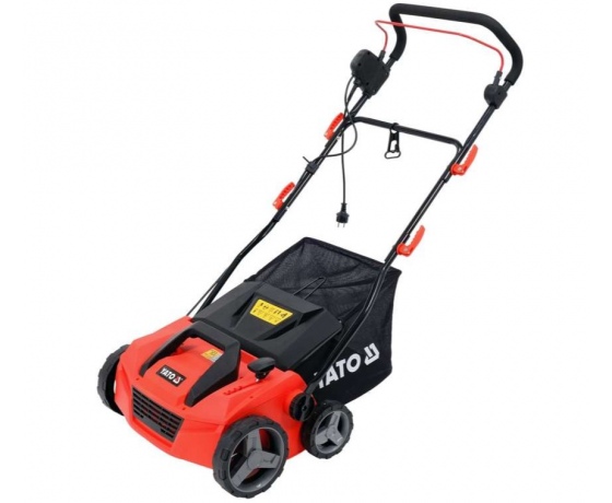 Фото 3 - Культиватор грунту мережевий YATO, 230 В 1800 Вт, зона оброб.- 380х 12 мм, змінні вали